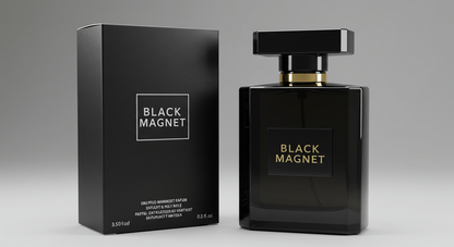 Black Magnet – Bold Magnetic Fragrance with Woody and Spicy Notes